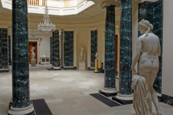 Mount Stewart Central Hall Floor Conservation